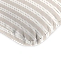Sand Striped Outdoor Chair Cushion, 22x45