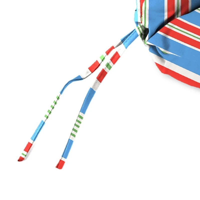 Striped Rolland Outdoor Chair Cushion, 22x45