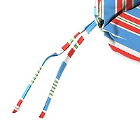 Striped Rolland Outdoor Chair Cushion, 22x45