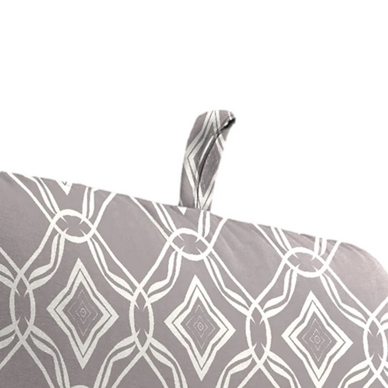 Gravel Geometric Outdoor Chair Cushion, 22x45