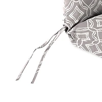 Gravel Geometric Outdoor Chair Cushion, 22x45