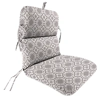Gravel Geometric Outdoor Chair Cushion, 22x45