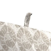 Taupe Conch Shell Outdoor Chair Cushion, 22x45