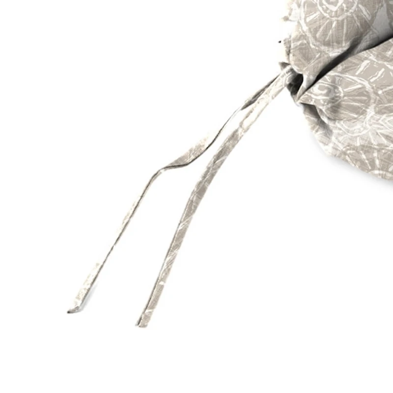 Taupe Conch Shell Outdoor Chair Cushion, 22x45