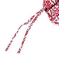 Red Medallion Outdoor Chair Cushion, 22x45