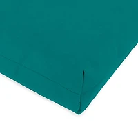 Celestial Teal Outdoor Chair Cushion with Ties