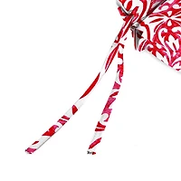 Saturn Red Medallion Outdoor Chair Cushion