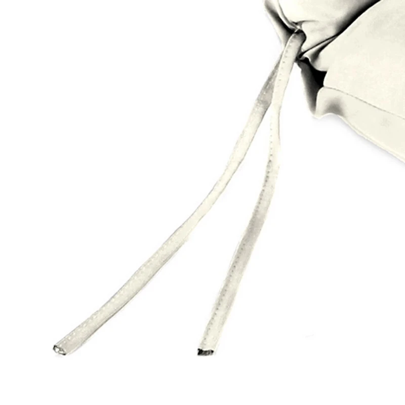 Sand Outdoor Chair Cushion with Ties