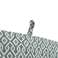 Volcanic Gray Lattice Outdoor Chair Cushion