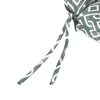 Volcanic Gray Lattice Outdoor Chair Cushion