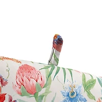 Colette Floral Outdoor Chair Cushion with Ties