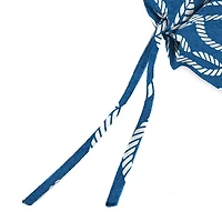 Regatta Navy Lattice Outdoor Chair Cushion