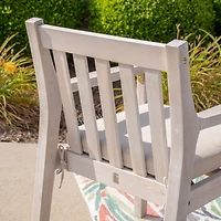 Whitewash Teagon Outdoor Dining Chairs, Set of 2
