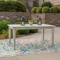 Whitewash Teagon Outdoor Dining Table