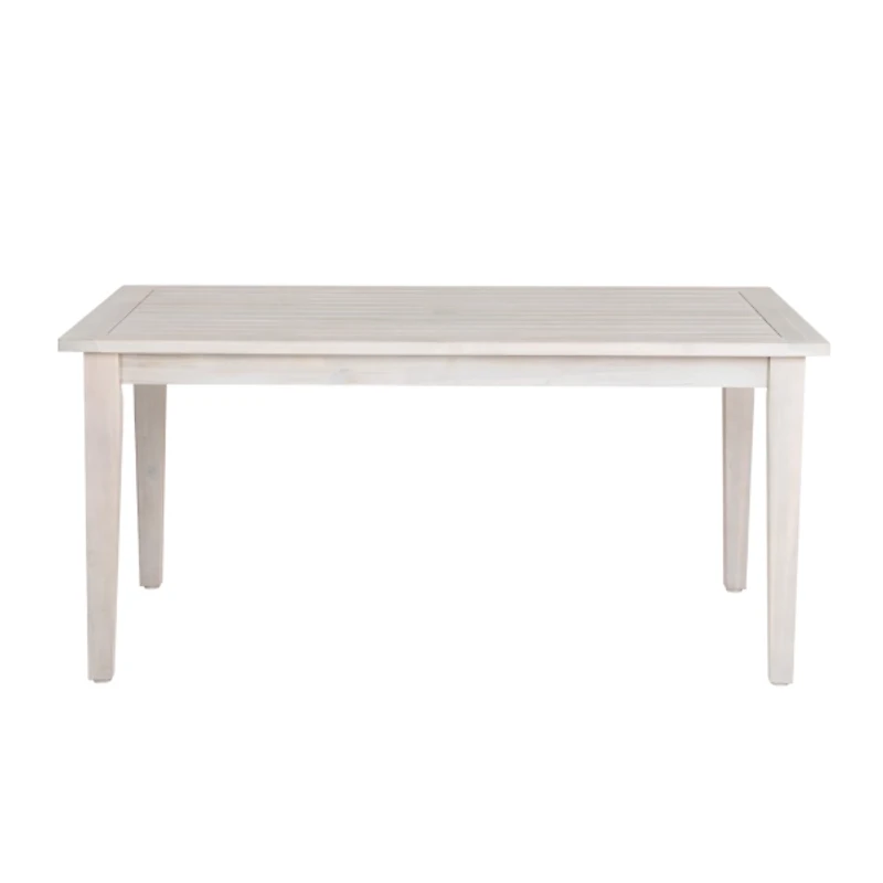Whitewash Teagon Outdoor Dining Table
