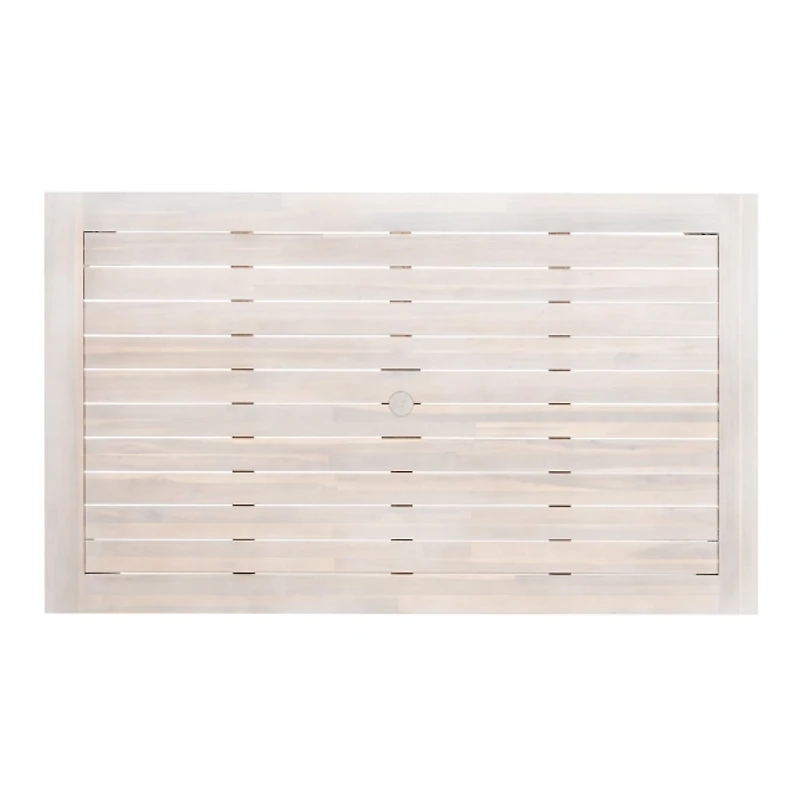 Whitewash Teagon Outdoor Dining Table