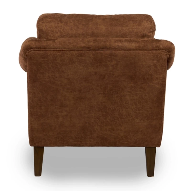 Chestnut Brown Sloan 2-pc. Chair & Ottoman Set