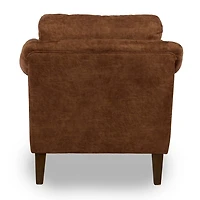 Chestnut Brown Sloan 2-pc. Chair & Ottoman Set