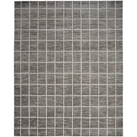 Serenity Geometric Grid Area Rug