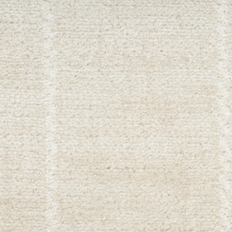 Ivory Serenity Geometric Grid Area Rug, 5x7