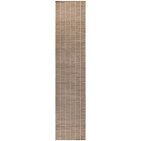 Mocha Serenity Geometric Grid Runner, 2x7