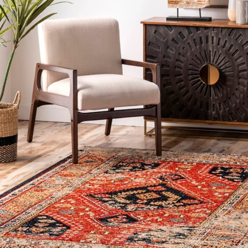 Jane Medallion Indoor/Outdoor Area Rug
