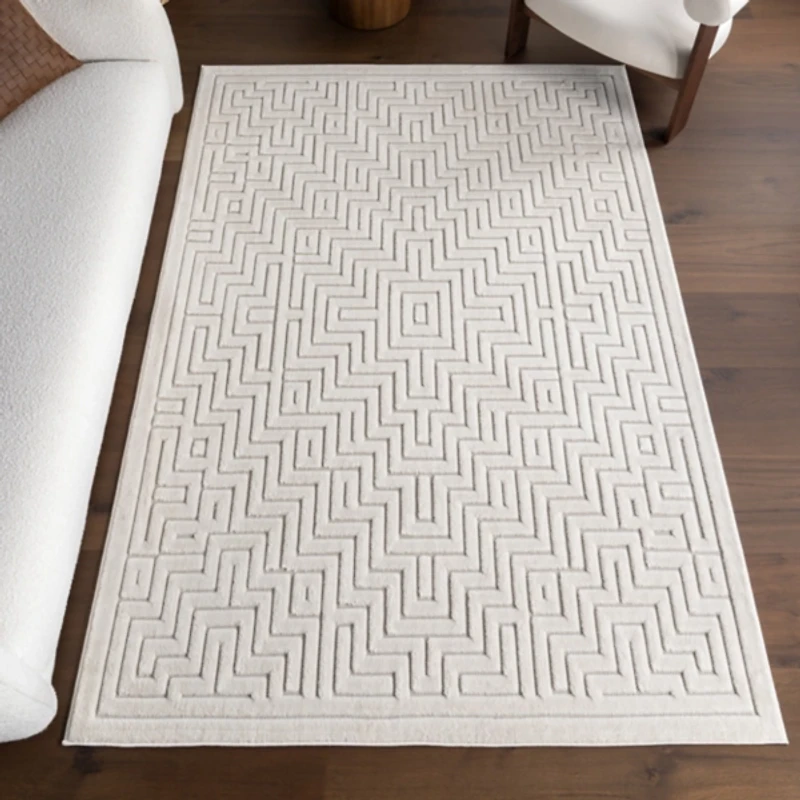 Zinnia Geometric Indoor/Outdoor Area Rug