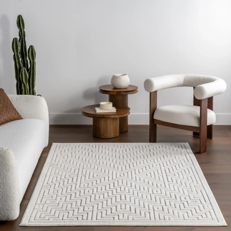 Zinnia Geometric Indoor/Outdoor Area Rug