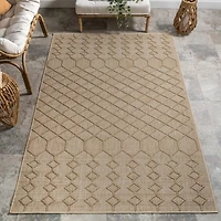 Malina Geometric Indoor/Outdoor Area Rug