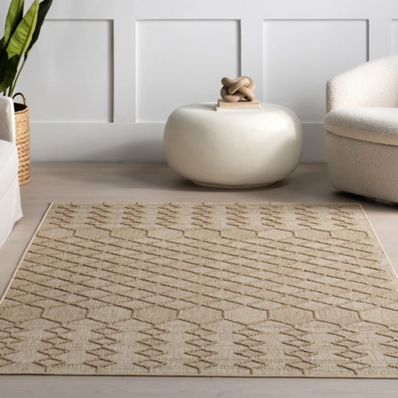 Malina Geometric Indoor/Outdoor Area Rug