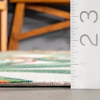 Lindsey Floral Indoor/Outdoor Area Rug