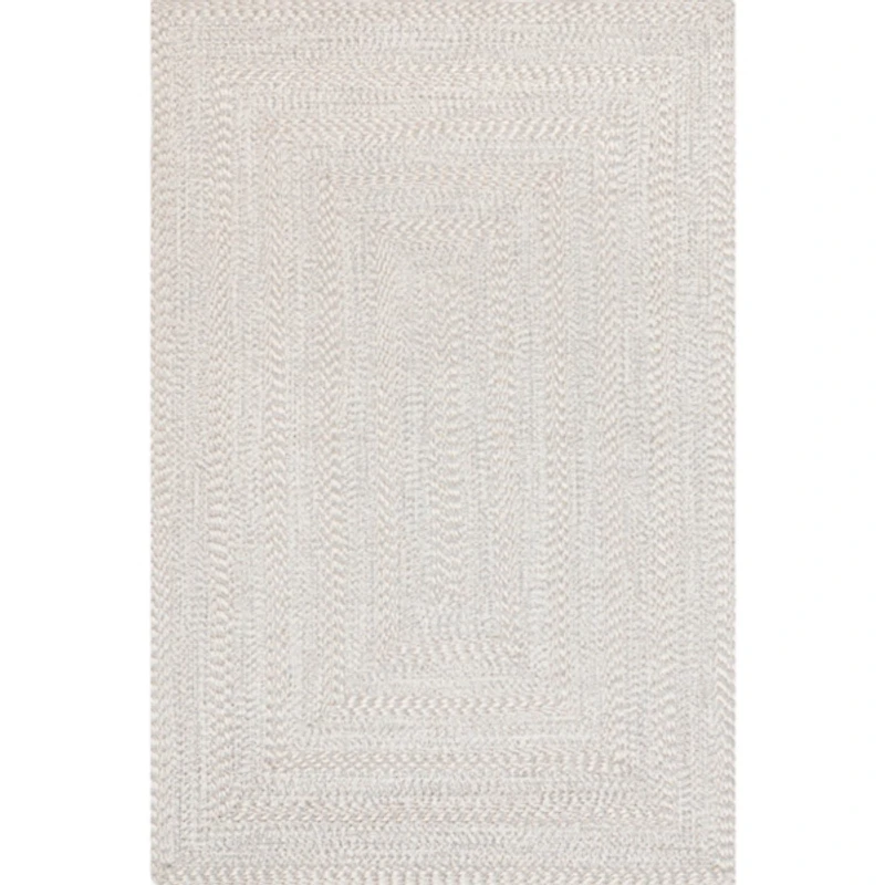 Ivory Woven Rowan Indoor/Outdoor Area Rug, 5x8