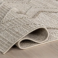 Tan Maline Geometric Indoor/Outdoor Area Rug