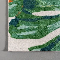 Sunkissed Leaves Indoor/Outdoor Runner, 2x8