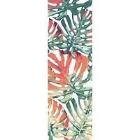 Sunkissed Leaves Indoor/Outdoor Runner, 2x8