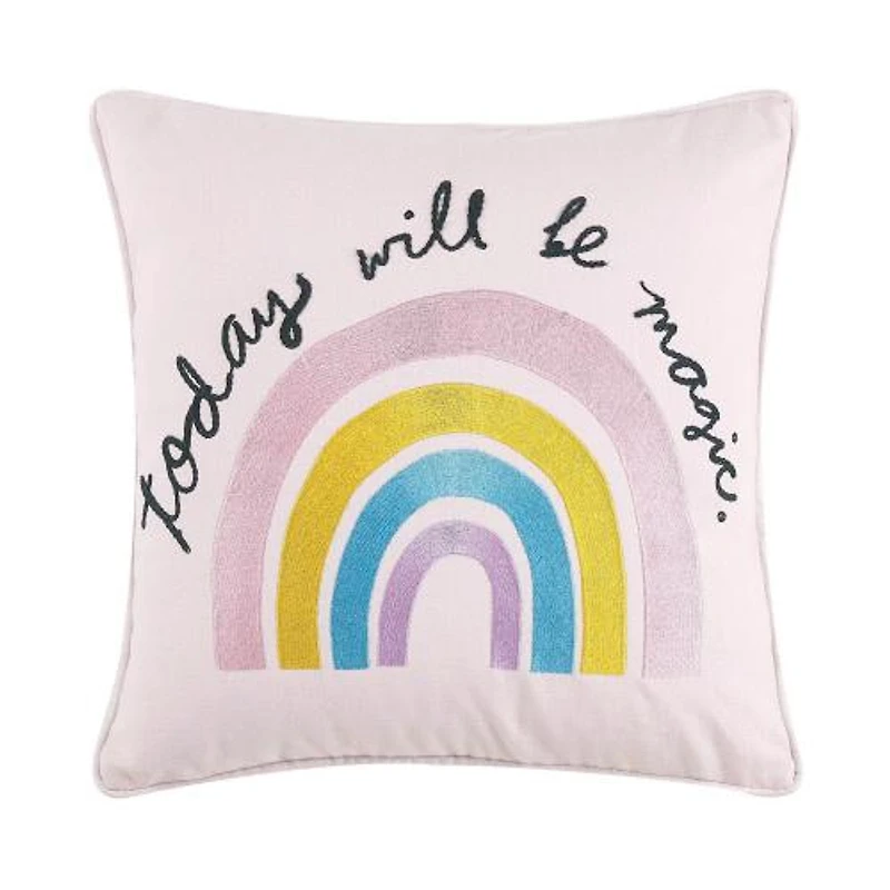 Today Will be Magic Embroidered Pillow