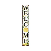 Welcome Lemon Porch Board