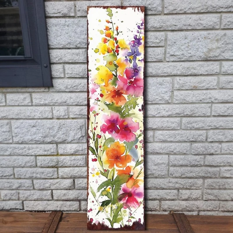 Spring Flowers Porch Board