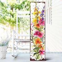 Spring Flowers Porch Board