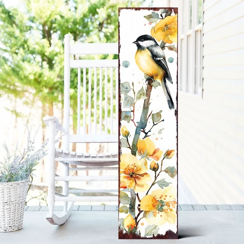 Chickadee Porch Board
