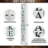 Welcome to the Lake House Porch Board