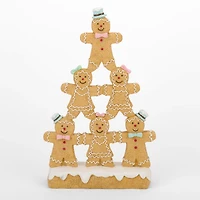 Gingerbread Man Pyramid Figurine