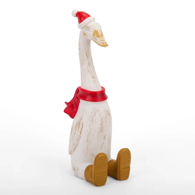 Gina the Christmas Goose Figurine