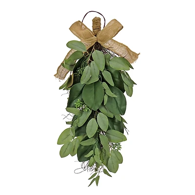 Eucalyptus and Magnolia Leaf Swag