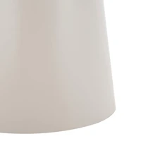 Gray Metal Round Ayden Accent Table