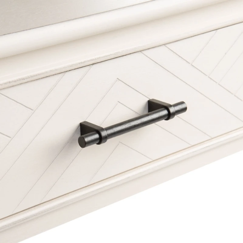 Wood Peyton 1-Drawer End Table