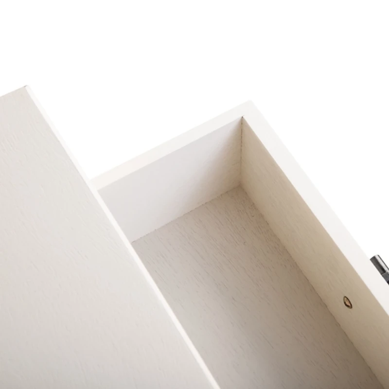 Wood Peyton 1-Drawer End Table