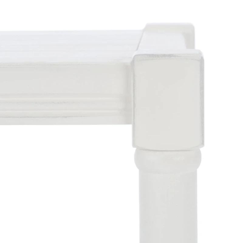 White Wood Genesia Side Table