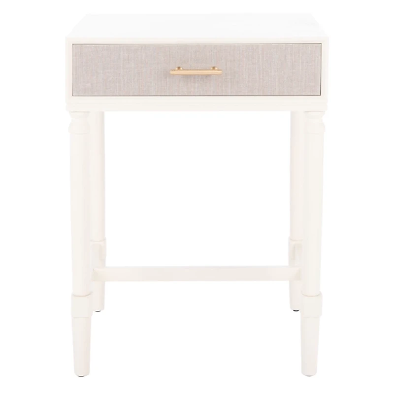Wood Stella 1-Drawer End Table