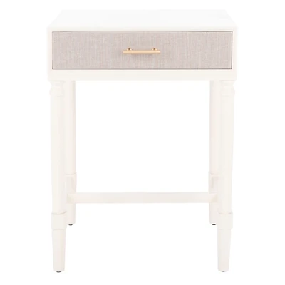 Wood Stella 1-Drawer End Table